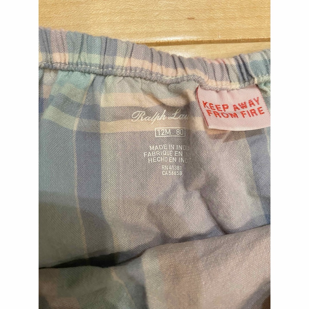 Ralph Lauren(ラルフローレン)のラルフローレン　80cm ワンピース キッズ/ベビー/マタニティのベビー服(~85cm)(ワンピース)の商品写真