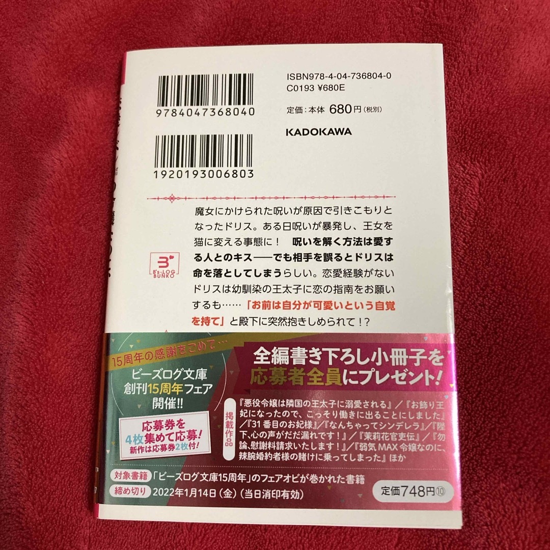 角川書店(カドカワショテン)の恋愛レベル０の令嬢なのに、キスを求められて詰んでます エンタメ/ホビーの本(文学/小説)の商品写真