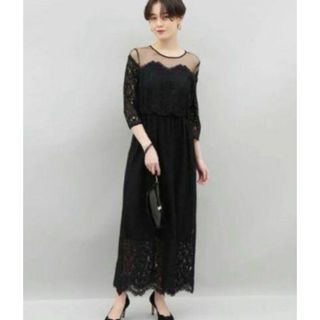 アダムエロぺ(Adam et Rope')の限定！再値下げ！新品！troisiemeCHACO★ワンピース　ドレス　結婚式(ロングワンピース/マキシワンピース)