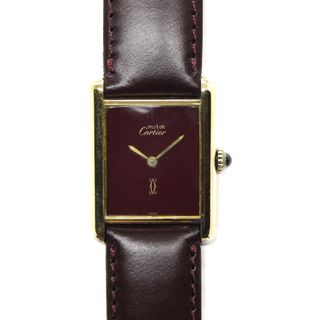 カルティエ(Cartier)のCartier カルティエ マストタンク LM 手巻き(腕時計(アナログ))