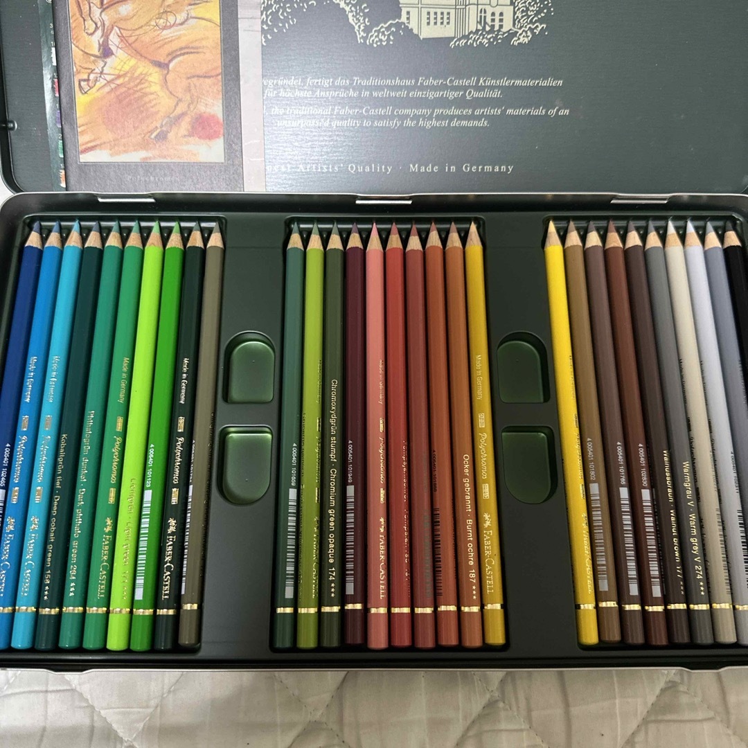 FABER-CASTELL(ファーバーカステル)のファーバーカステル　ポリクロモス 色鉛筆　60色 エンタメ/ホビーのアート用品(色鉛筆)の商品写真