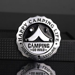 【全色再入荷】キャンパー　キャンプ　CAMPING　エンブレム(車外アクセサリ)