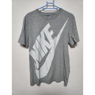 ナイキ(NIKE)のナイキ　NIKE　ビックスウォッシュ　グレー　デカロゴ　Tシャツ　M(Tシャツ/カットソー(半袖/袖なし))