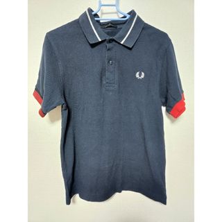 フレッドペリー(FRED PERRY)のFRED PERRY　フレッドペリー　ポロシャツ　ネイビー　M(ポロシャツ)