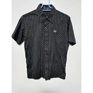 FRED PERRY - FRED PERRY　フレッドペリー　半袖シャツ　ブラック　S