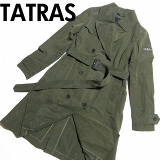 タトラス(TATRAS)のナノユニバース 別注 タトラス VIESTE トレンチコート 02 M グリーン(トレンチコート)