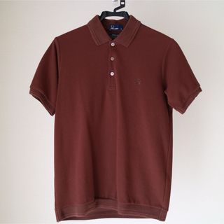 フレッドペリー(FRED PERRY)のフレッドペリー　ポロシャツ　ブラウンレアカラーSOLOTEX(ポロシャツ)