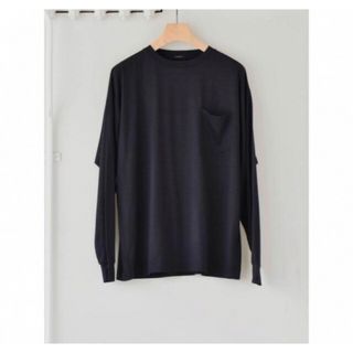 コモリ(COMOLI)のCOMOLI コモリ 21aw サマーウール長袖クルー 3(Tシャツ/カットソー(七分/長袖))