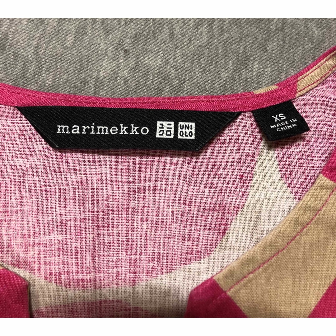 marimekko(マリメッコ)のマリメッコ　ユニクロ　トップス　水玉　ドット レディースのトップス(シャツ/ブラウス(長袖/七分))の商品写真