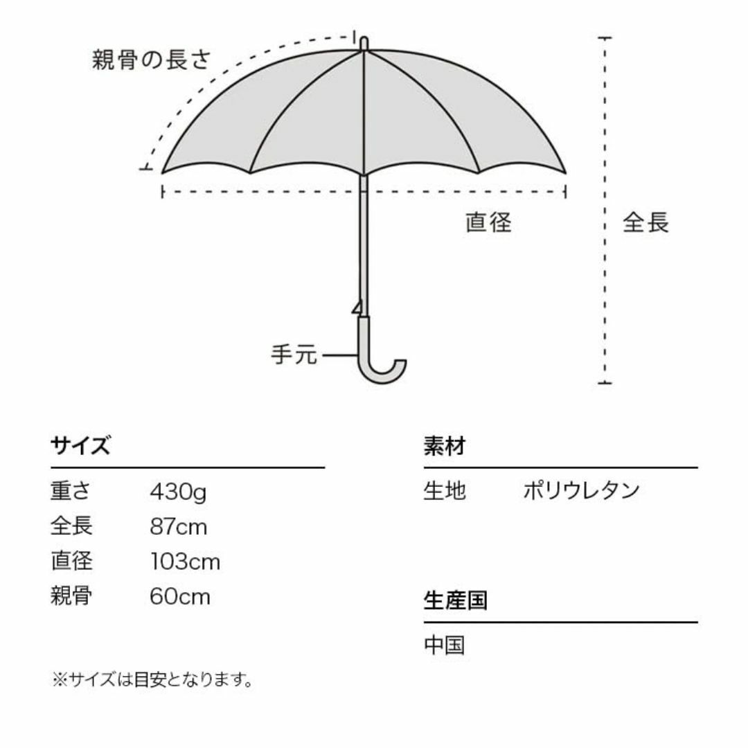 【色: オレンジ】Wpc. 雨傘 [ビニール傘] 旅する喫茶×Wpc. クリーム レディースのファッション小物(その他)の商品写真