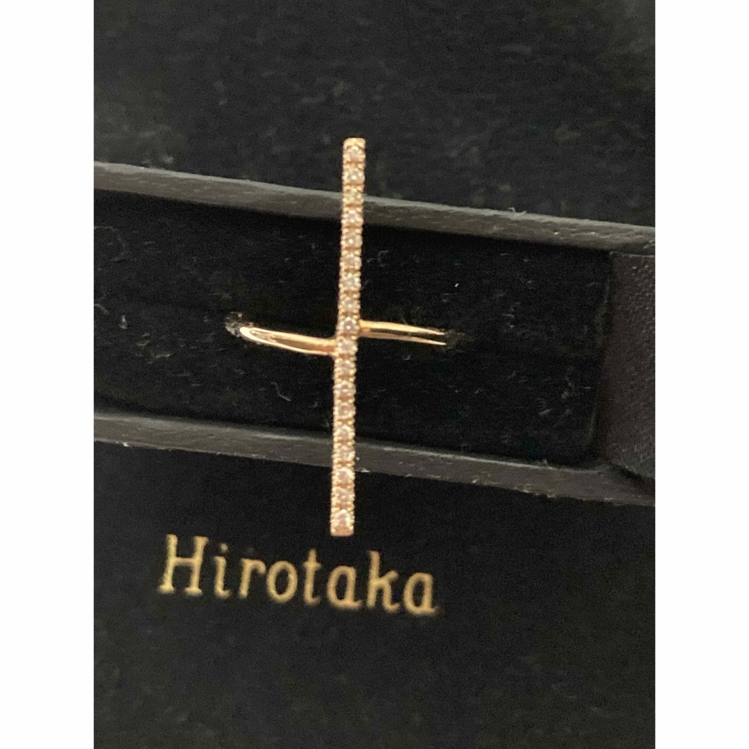 ESTNATION(エストネーション)の美品　hirotaka ヒロタカ　ゴサマー　ダイヤモンド　リング　k10 レディースのアクセサリー(リング(指輪))の商品写真