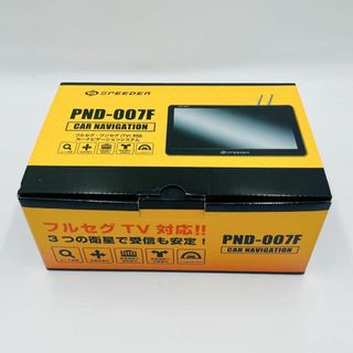 【美品】SPEEDER 7インチフルセグ カーナビゲーション PND-007F(カーナビ/カーテレビ)