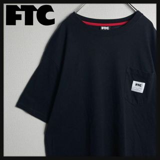 エフティーシー(FTC)の【人気Lサイズ】FTC　ワンポイントロゴ入りTシャツ　胸ポケット　ストリート(Tシャツ/カットソー(半袖/袖なし))