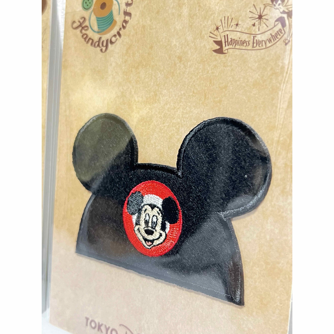 Disney(ディズニー)の新品　ディズニーリゾート　ワッペン ハンドメイドの素材/材料(その他)の商品写真