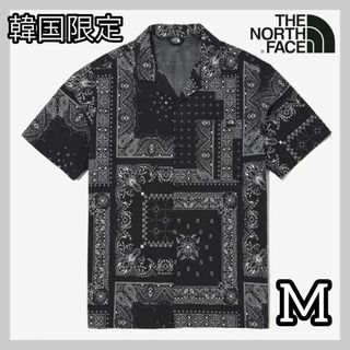 ザノースフェイス(THE NORTH FACE)のTHE NORTH FACE ノースフェイス バンダナ シャツ M 韓国 新品(シャツ)