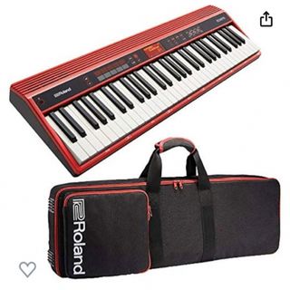 ローランド(Roland)のローランドGOKEYSキーボード、専用ケース付き(キーボード/シンセサイザー)