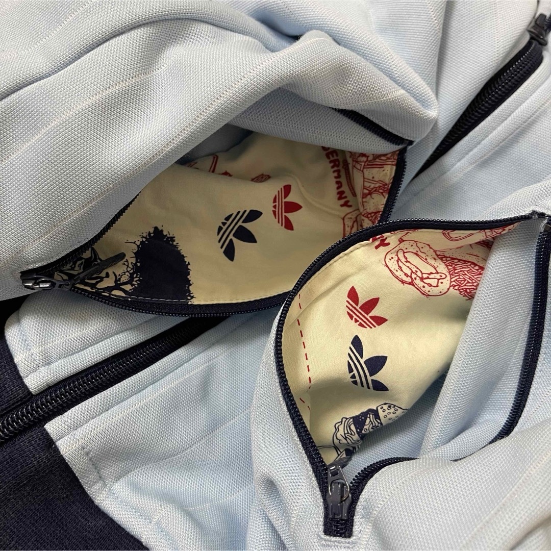 adidas(アディダス)のアディダス刺繍トラックジャケット古着女子ジャージトップ　サッカーフランス代表 レディースのトップス(その他)の商品写真