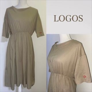 ロゴス(LOGOS)の【美品 LL】LOGOS ロング丈ワンピース(ロングワンピース/マキシワンピース)