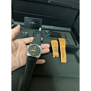 Bell & Ross - Bell&Ross ベル&ロス BR03-94 ゴールデンヘリテージ 黒文字盤