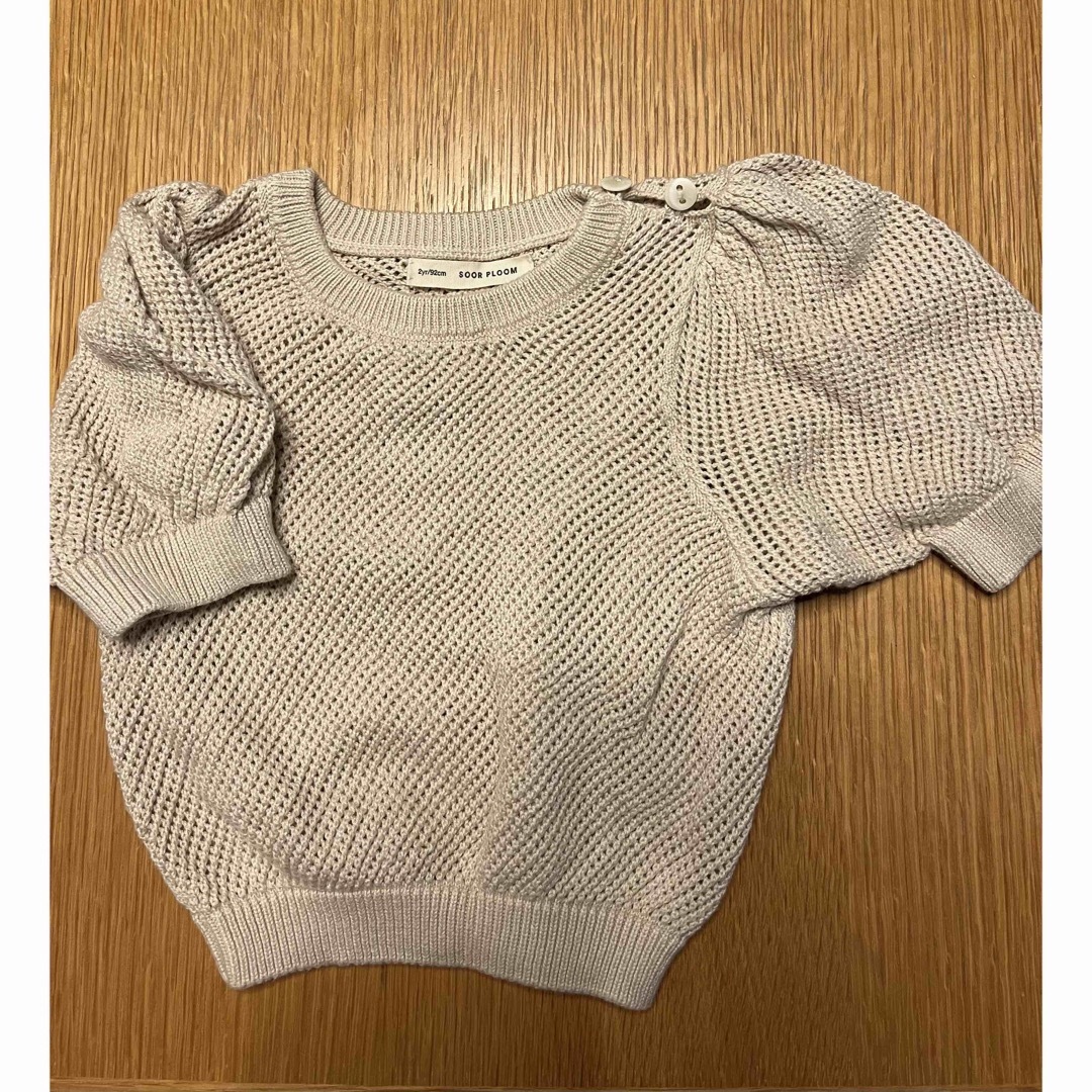 SOOR PLOOM(ソーアプルーム)のsoor ploom mimi knit top 2y キッズ/ベビー/マタニティのキッズ服女の子用(90cm~)(ニット)の商品写真