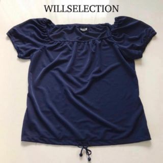 ウィルセレクション(WILLSELECTION)のウィルセレクション シアー カットソー Ｔシャツ トップス  レディース 半袖(カットソー(半袖/袖なし))