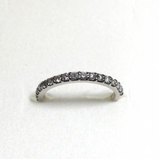 PonteVecchio - 【ポンテヴェキオ】 ダイアモンド 0.35ct ハーフエタニティリング  13号