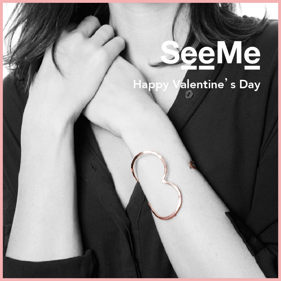 H.P.FRANCE(アッシュペーフランス)のSEEME (シーミー)ジュエリー バングル ハート メンズのアクセサリー(バングル/リストバンド)の商品写真