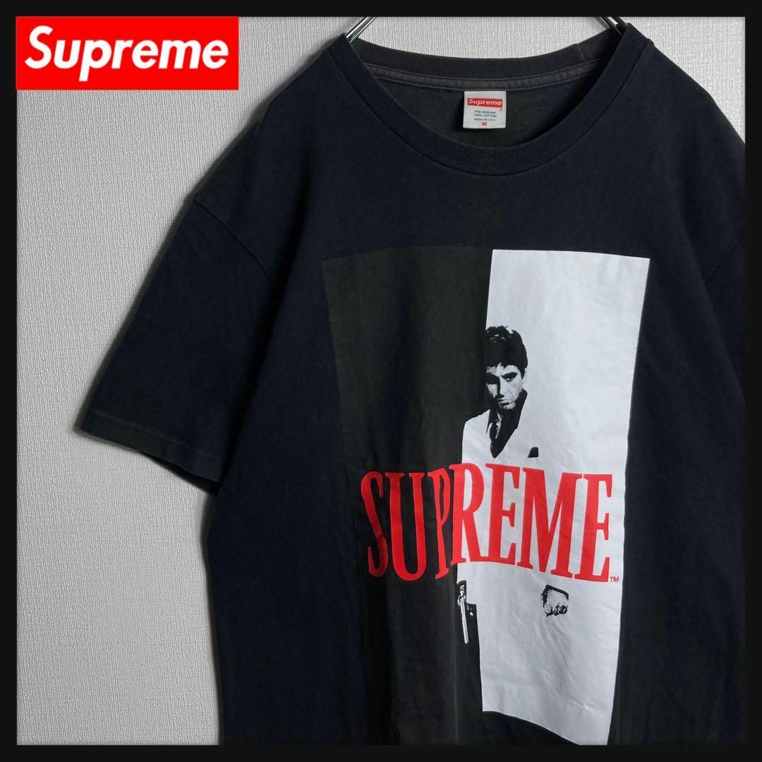 Supreme(シュプリーム)の【入手困難】シュプリーム　ビッグロゴ　スカーフェイス　Tシャツ　即完売モデル メンズのトップス(Tシャツ/カットソー(半袖/袖なし))の商品写真