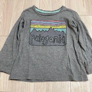 patagonia - パタゴニア　ベビー　ロンT 2T グレー