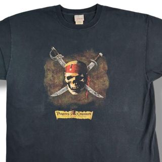 パイレーツ・オブ・カリビアン ムービーTシャツ ブラック 2XL 205(Tシャツ/カットソー(半袖/袖なし))