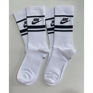 ナイキ(NIKE)の2足セット　Nike ナイキ エッセンシャル ソックス　靴下 サイズM(ソックス)