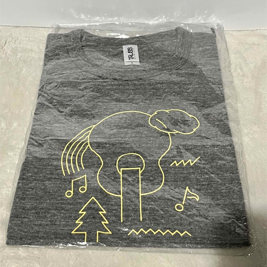 新品　森山直太朗　tシャツ ファンクラブ　限定　綿　グレー　グッズ メンズのトップス(Tシャツ/カットソー(半袖/袖なし))の商品写真