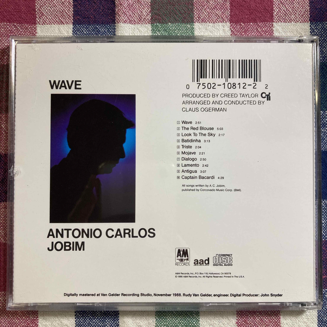 アントニオ・カルロス・ジョビン ウェイブ エンタメ/ホビーのCD(ジャズ)の商品写真