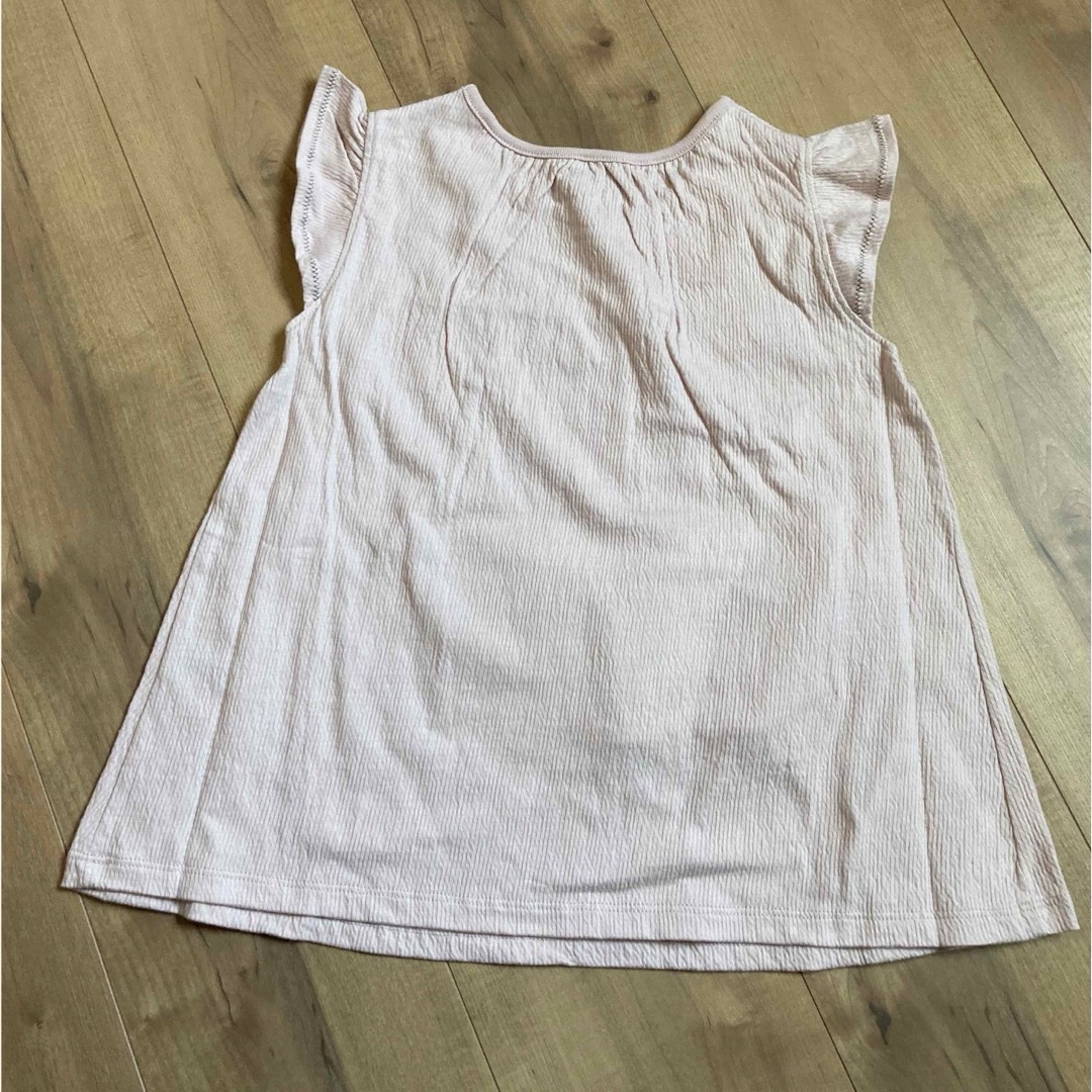 UNIQLO(ユニクロ)の新品　ユニクロ　110サイズ　チュニック キッズ/ベビー/マタニティのキッズ服女の子用(90cm~)(Tシャツ/カットソー)の商品写真