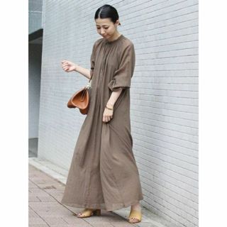 DEUXIEME CLASSE - ドゥーズィエムクラス PAN YORYU DRESS 楊柳 ワンピース