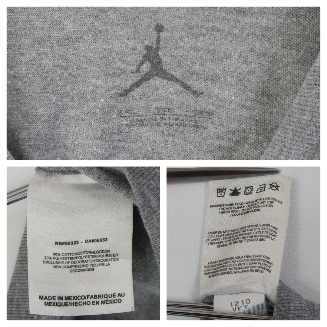 Jordan Brand（NIKE）(ジョーダン)の【2XLサイズ】エアージョーダン／Tシャツ　ビッグロゴ　メキシコ製　ストリート メンズのトップス(Tシャツ/カットソー(半袖/袖なし))の商品写真