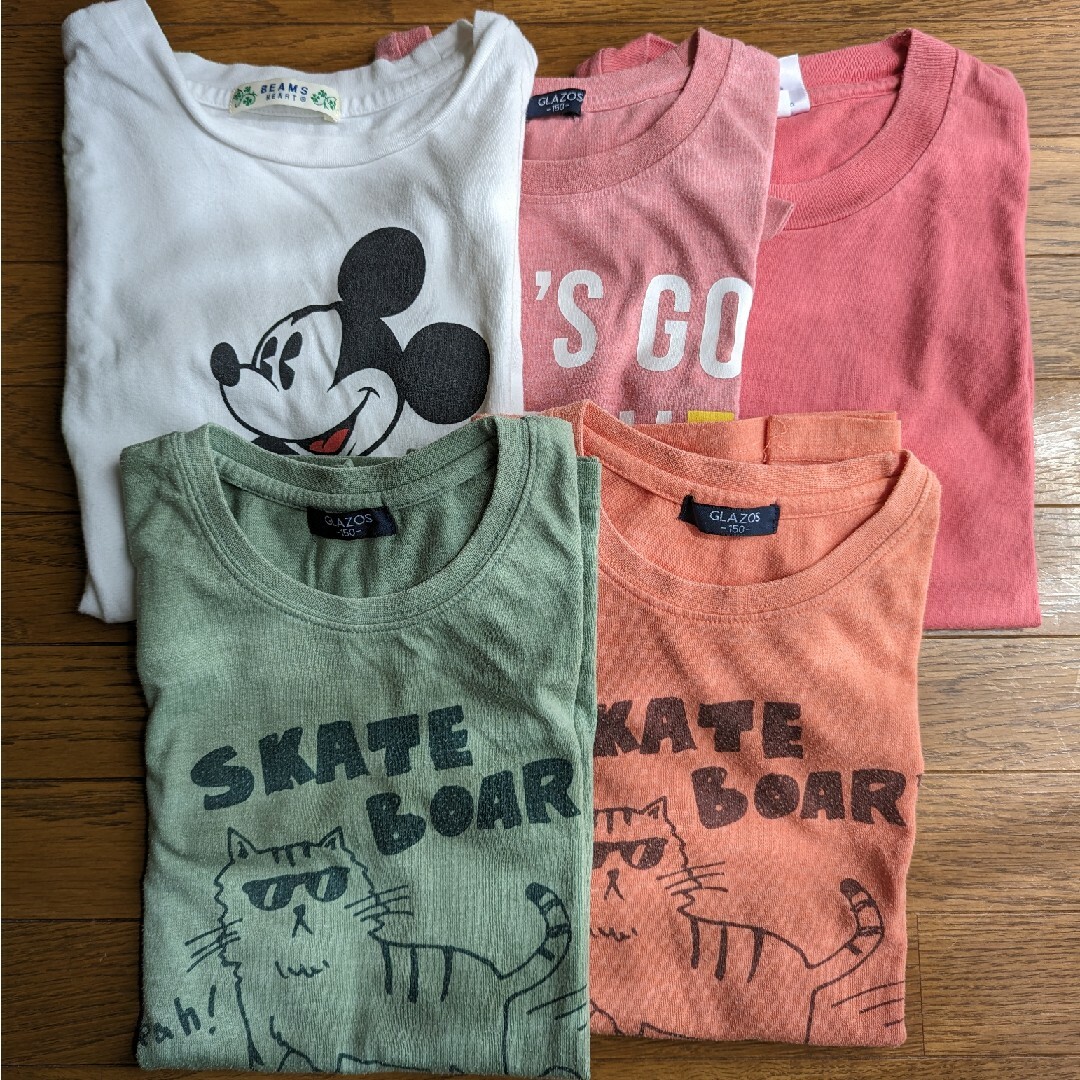 キッズ　Tシャツ　まとめ売り　150 キッズ/ベビー/マタニティのキッズ服男の子用(90cm~)(Tシャツ/カットソー)の商品写真