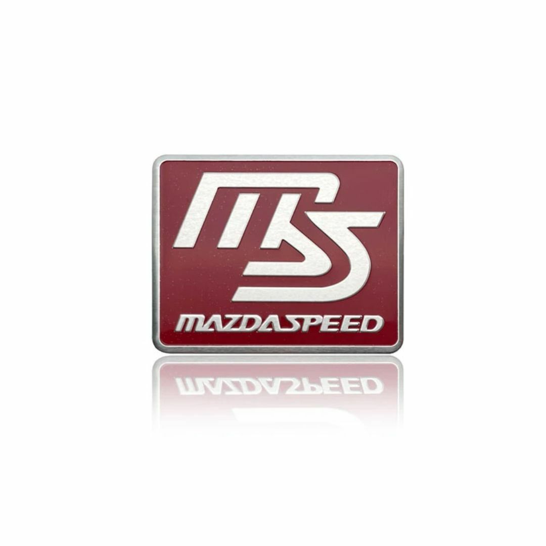 【新商品】MAZDA SPEEDエンブレム ステッカー （大）B 自動車/バイクの自動車(車外アクセサリ)の商品写真