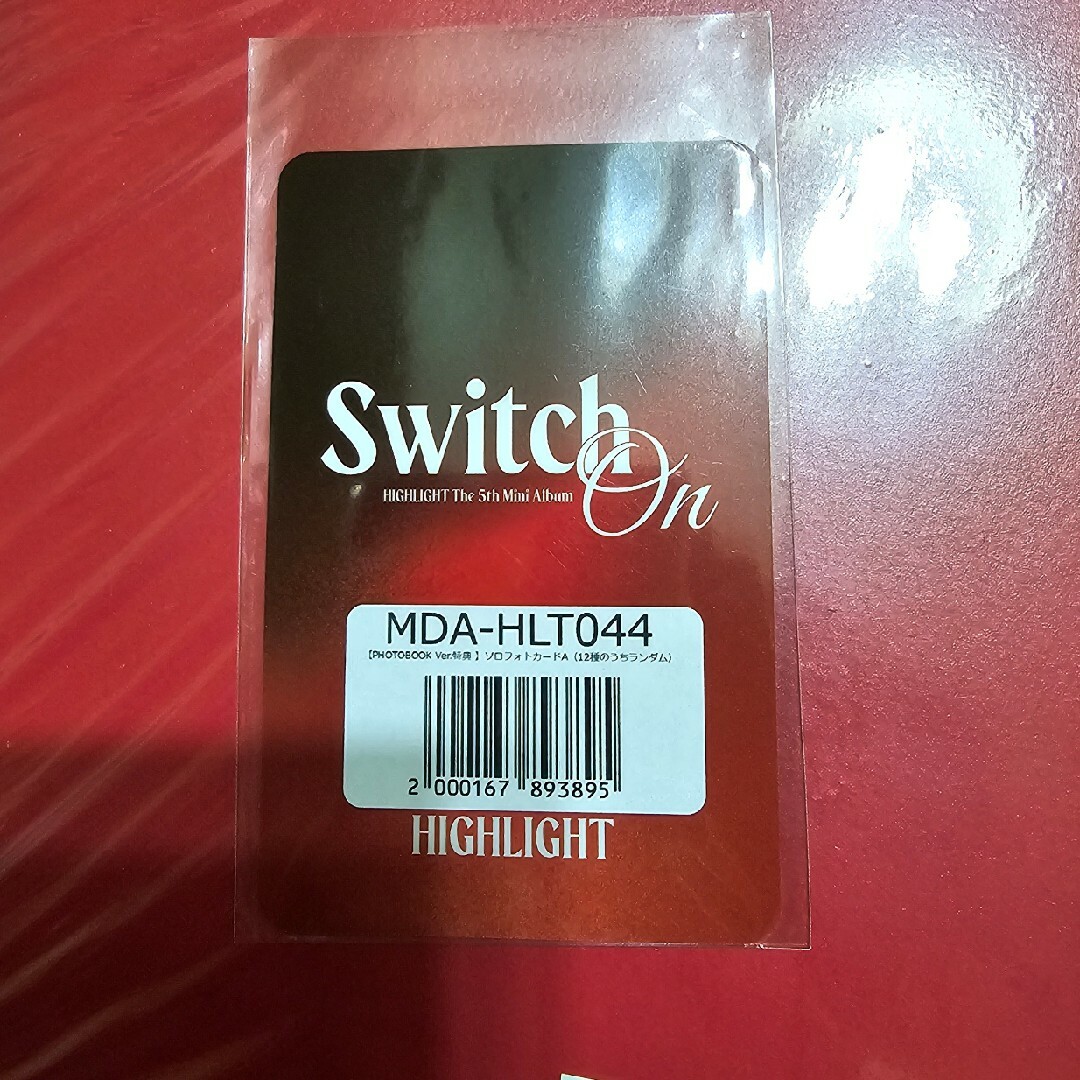 HIGHLIGHT 【switch on 】ドゥジュン トレカ エンタメ/ホビーのCD(K-POP/アジア)の商品写真