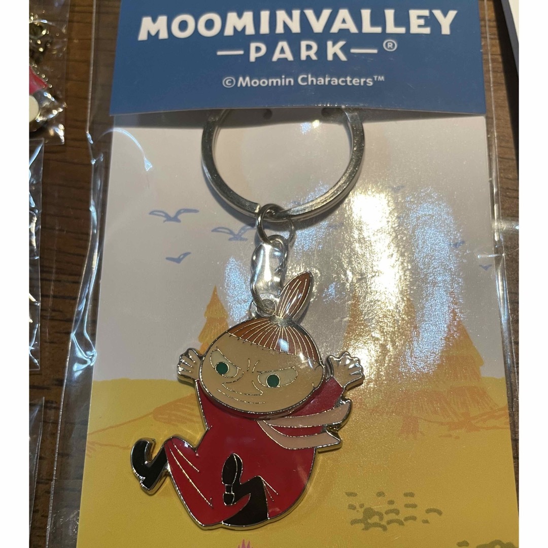 MOOMIN(ムーミン)のムーミン　リトルミイ　キーホルダー　5点セット エンタメ/ホビーのおもちゃ/ぬいぐるみ(キャラクターグッズ)の商品写真