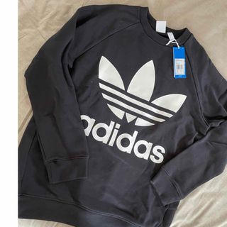 adidas - アディダスオリジナルス　ロゴ　オーバーサイズトレーナー　サイズ38  新品タグ付