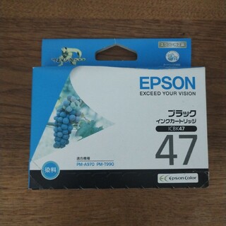 エプソン(EPSON)のEPSON インクカートリッジ ICBK47 1色(その他)