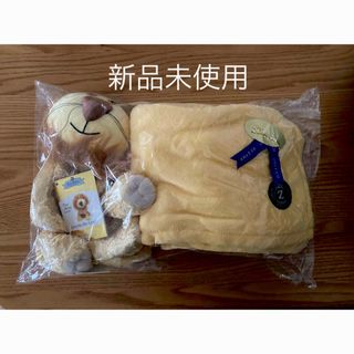 パパジーノ(PapaGino)の新品未使用　ぬいぐるみ　ブランケット(タオルケット)