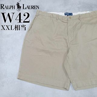 ポロラルフローレン(POLO RALPH LAUREN)の【美品】POLO Ralph Lauren ハーフパンツ W42 旧タグ チノ(ショートパンツ)