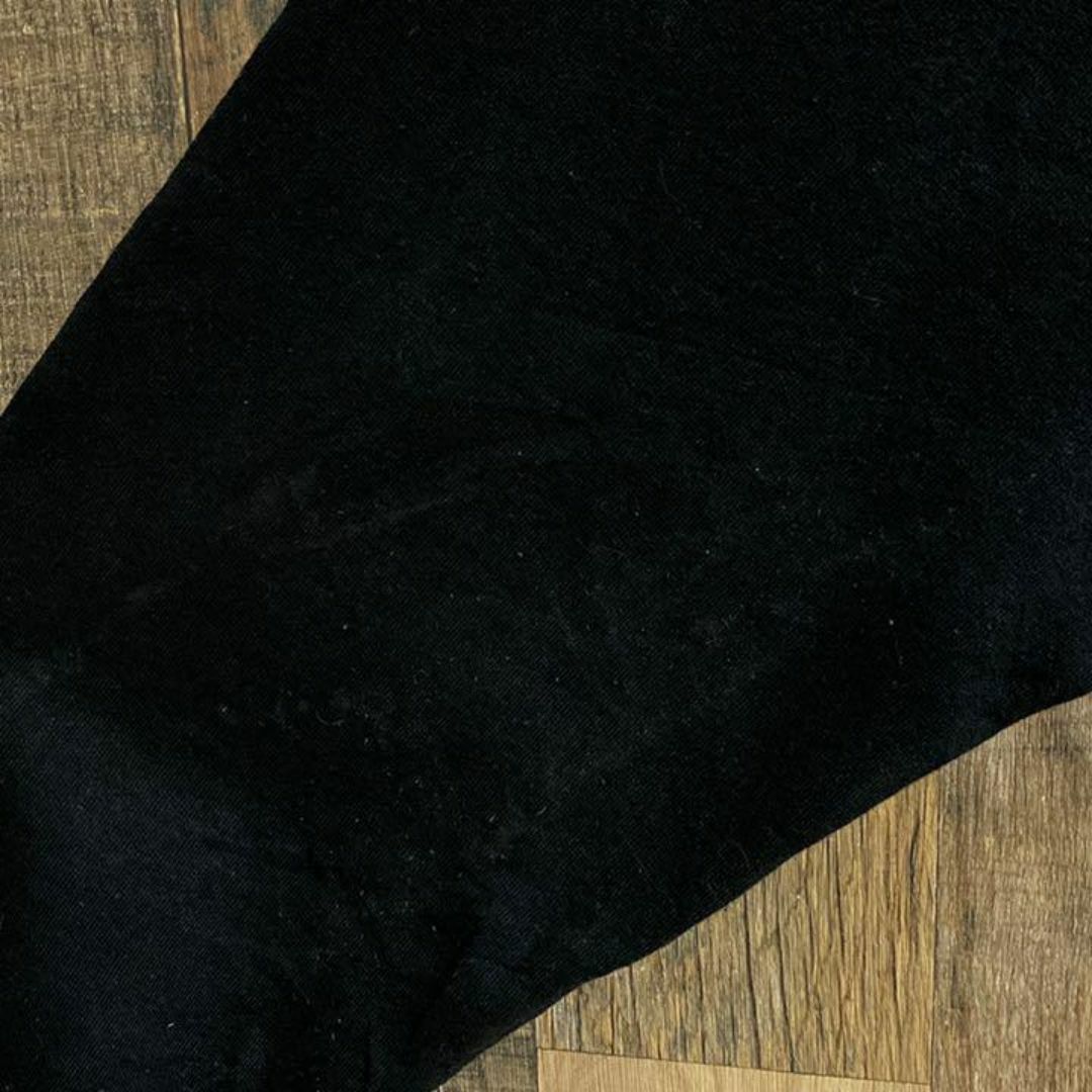 メンズ フーディ パーカー プリントロゴ ブラック 長袖 USA 古着 90s メンズのトップス(パーカー)の商品写真