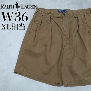 POLO RALPH LAUREN - 【美品】POLO Ralph Lauren ハーフパンツ W36 旧タグ チノ