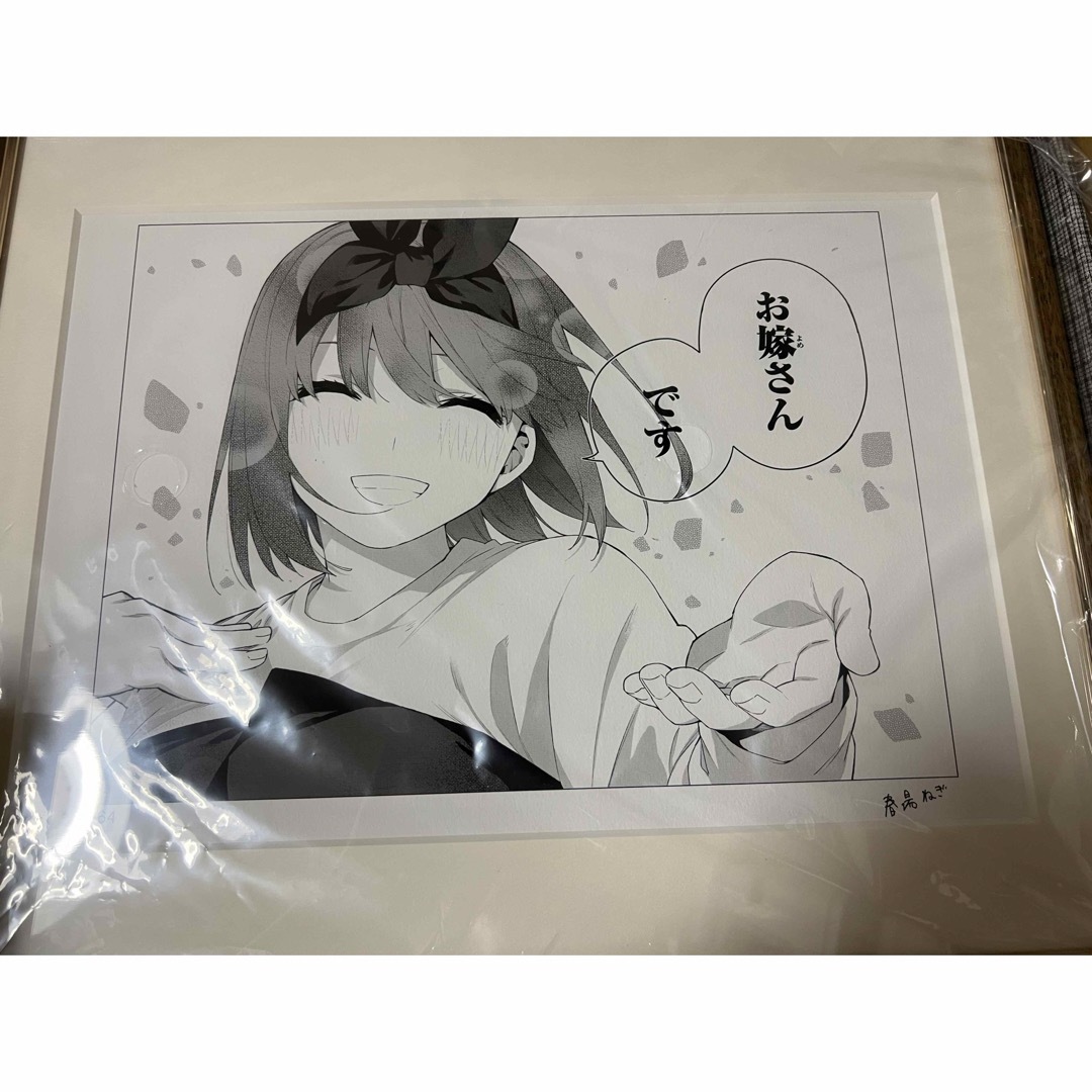 五等分の花嫁　四葉　複製原画 エンタメ/ホビーの漫画(イラスト集/原画集)の商品写真