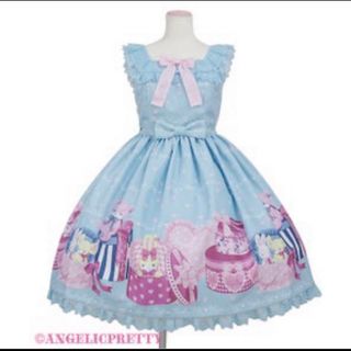 アンジェリックプリティー(Angelic Pretty)のlovely toybox JSK、カチューシャ(ひざ丈ワンピース)