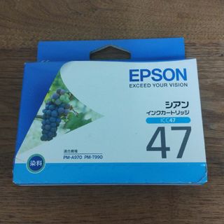 エプソン(EPSON)のEPSON インクカートリッジ ICC47 1色(その他)