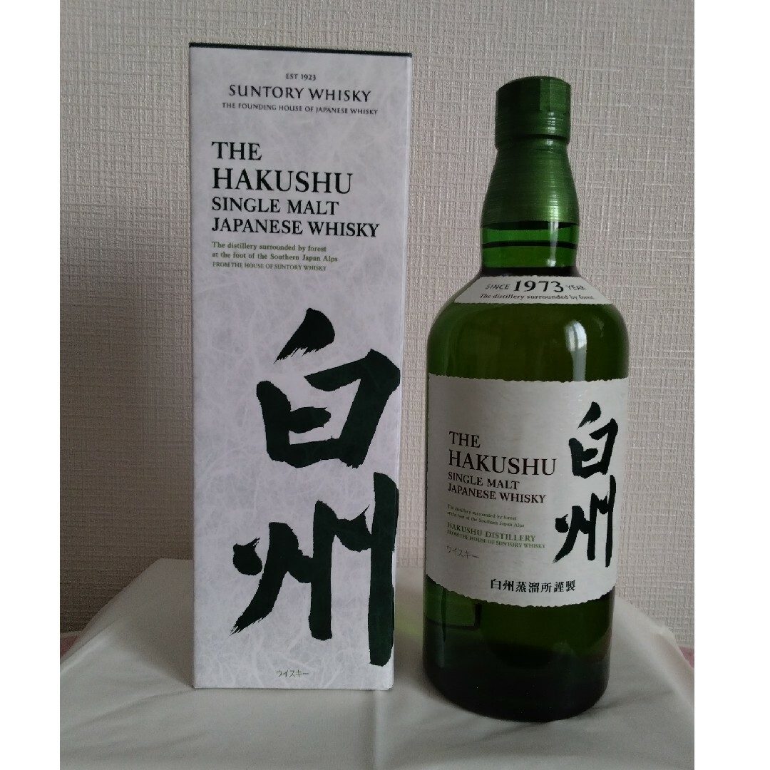 サントリー(サントリー)のサントリー シングルモルト　白州　７００ｍｌ 食品/飲料/酒の酒(ウイスキー)の商品写真